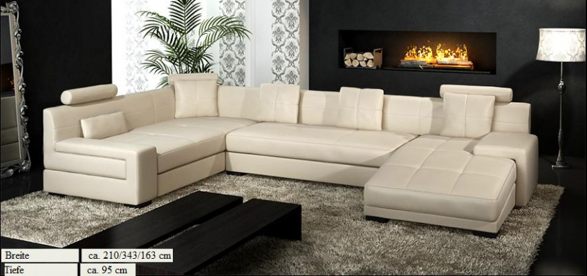 Paysage vivant Canapé d'angle Canapé Canapé Rembourrage Siège Suite Canapés Canapés