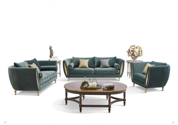 Ensemble de canapé 3 places + 2 places + 1 place Ensemble de canapé design Canapé Rembourrage Canapés Canapé Suite moderne