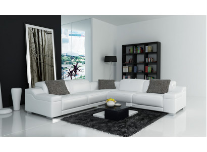 Canapé d'angle Canapé Canapé Rembourrage Paysage vivant Canapé d'angle en cuir Canapés décoratifs Suite