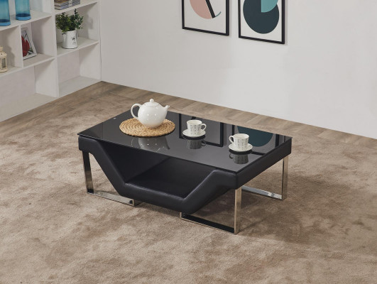 Table basse Table basse en verre Design Tables d'appoint Table Salon