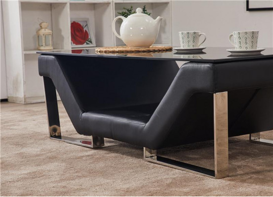 Table basse Table basse en verre Design Tables d'appoint Table Salon