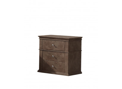 Table de console de nuit Commode de chambre côté Armoire de rangement Tables de décoration