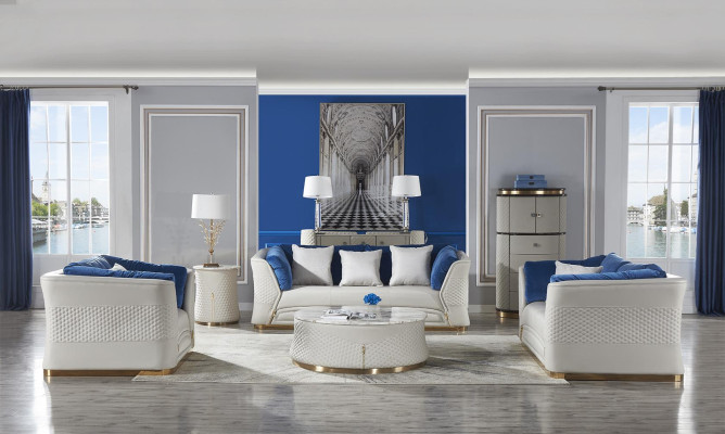 Meubles design Chesterfield canapé ensemble de canapés 3+2+2 canapé suite classique