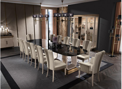 Table à manger complète Commode 10x Chaises Ensemble Groupe 11 pièces. nouveau