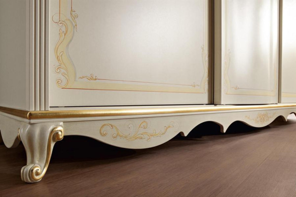 Mobilier de chambre Lit Armoire tiroir Table de chevet avec tiroirs Commode 5 pièces