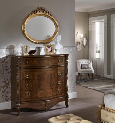 Lit Armoire Tiroir Mobilier de chambre Table de chevet avec tiroirs Commode neuf