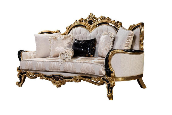 Ensemble de canapés classiques de luxe Fauteuil Canapé de salon 3+1 siège Chesterfield