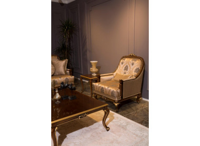 Meuble Chaises Design Fauteuil Textile Salon Luxe Design Baroque Rococo