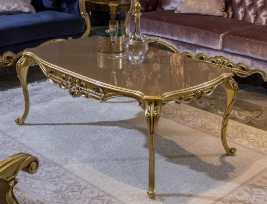 Table basse en or Table d'appoint Table basse Table de design Table de salon