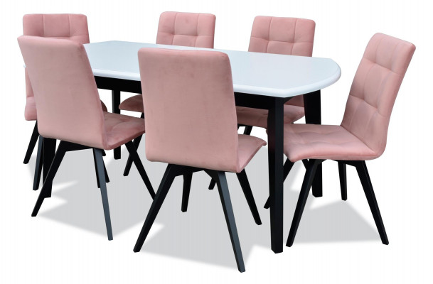 Table de salle à manger 6 chaises Chaise Salle à manger Ensemble Classique Tables Table 7 pièces. nouveau