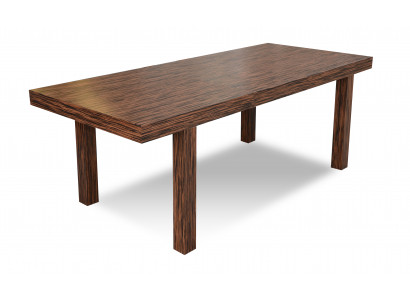 Table en bois décoratif extensible Design Table à manger Salon Salle en bois Tables massives