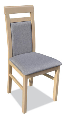 Groupe Chaises Suite Tissu Bois Chaises de salle à manger rembourrées 4x chaise