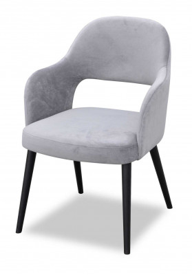 Chaise de design Fauteuil Fauteuils rembourrés Chaises Tissu de luxe Chaise de salle à manger nouveau