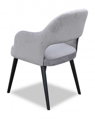 Chaise de design Fauteuil Fauteuils rembourrés Chaises Tissu de luxe Chaise de salle à manger nouveau