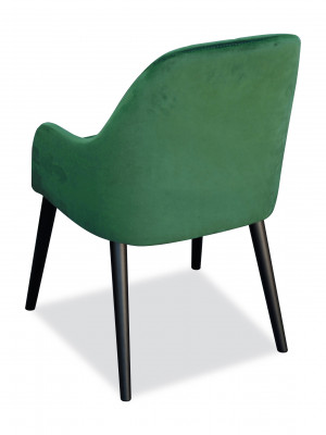Chaise en bois massif Chaise de salle à manger Chaise de concepteur Chaise textile Chaises Chaises de salle à manger K80