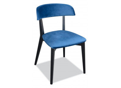 Chaise de salle à manger de luxe Chaise sans accoudoirs Design de salle à manger Textile neuf