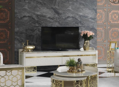 Armoire de salon Armoire haute Buffet Commode Meuble console Meuble TV
