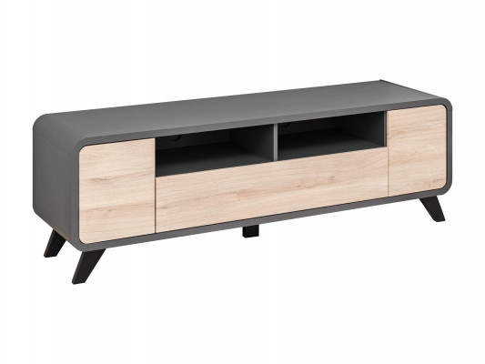 Set de salon Étagère murale Meuble TV bas Meubles en bois 2x Vitrine Unité murale nouveau
