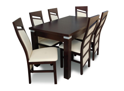 Ensemble de salle à manger Table à manger 6 Chaise Ensemble Suite Table Fauteuil Ensemble de salle à manger 7 pièces.