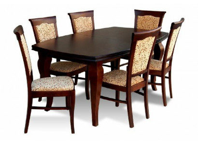 Table à manger + 6x chaises Chaise Set de salle à manger Ensemble à manger Table moderne Tables neuves Z11