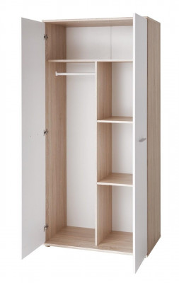 Ensemble complet de chambre d'enfants Table de chevet Lit designer Armoire moderne Mobilier