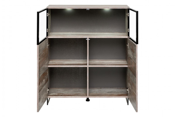 Vitrine Style moderne Conception de salon Mobilier en bois Armoire de nouvelle conception Meubles