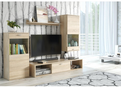 Étagère murale armoire moderne Meuble TV bas Salle de séjour Étagères murales nouvelles