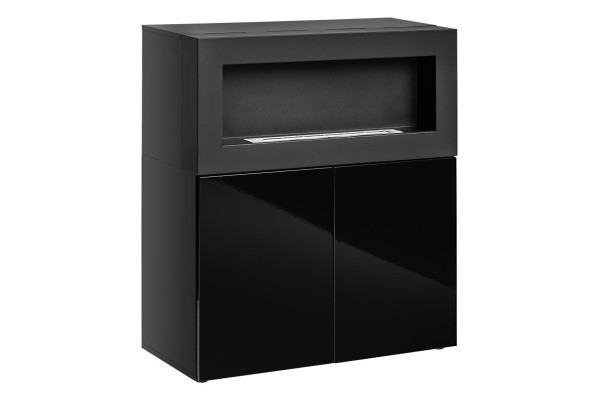 Commode avec cheminée intégrée Garde-robe design moderne Salon