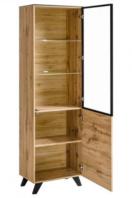 Salon de luxe Vitrine Armoire Bois Moderne Mobilier Designer Ameublement