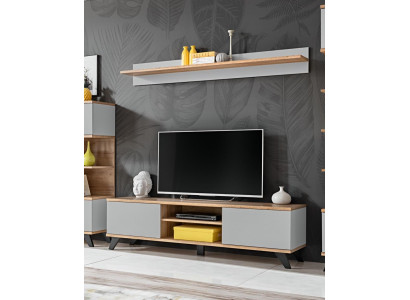 Séjour Suite de luxe TV Faible meuble Lowboard étagère moderne Meubles en bois de designer