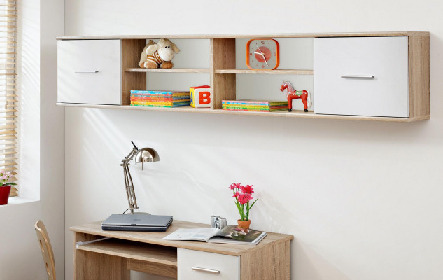 Étagère murale étagère de chambre à coucher Mobilier en bois de luxe Chambre de jeunes nouveaux meubles