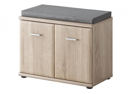 Armoire à chaussures Meuble en bois Porte-chaussures Gris Meuble design de luxe Moderne