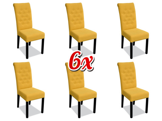 Groupe de chaises complet et Suite 6x fauteuils Groupe de chaises Suite Salle à manger