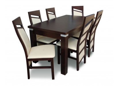 Table à manger 6 chaises Ensemble de sièges Set Table chaise Ensemble Salles à manger Sets Design