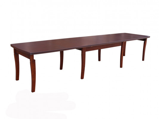 Table Table à manger Table en bois Table XXL Table de conférence S26 100x160cm extensible