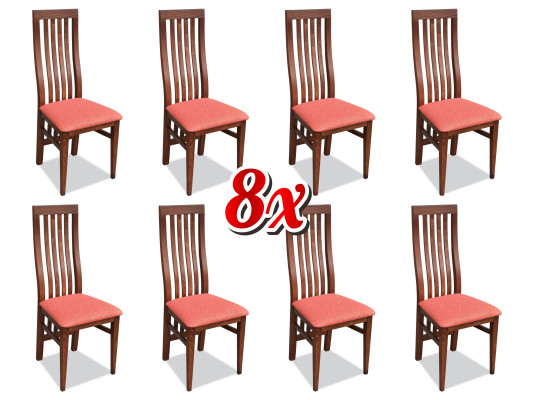 Groupe gastronomie nouvelle conception de salle à manger 8x ensemble de chaises de restaurant fauteuil chaise
