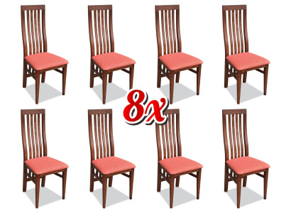 Groupe gastronomie nouvelle conception de salle à manger 8x ensemble de chaises de restaurant fauteuil chaise