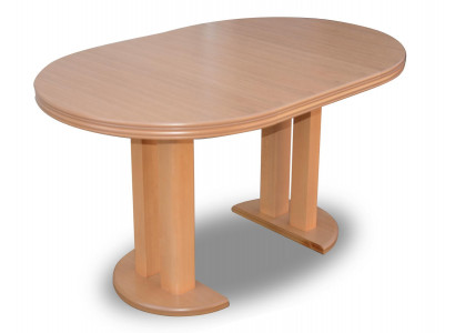 Table à manger Design Bois Table de conférence Table de réunion 90x90 cm Extensible 90x240cm