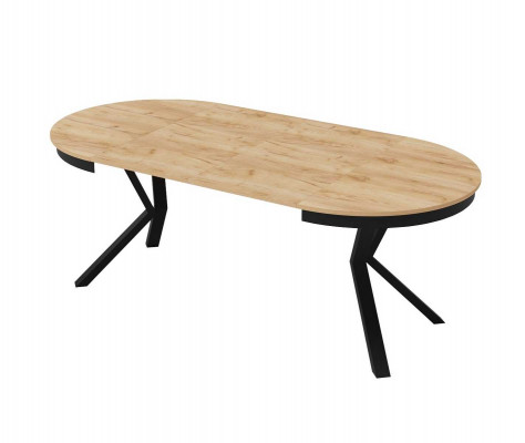 Table de salle à manger de luxe Table ronde marron Salle à manger Design en bois Tables 100 cm