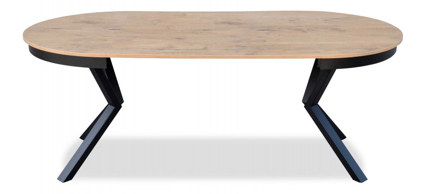 Table de salle à manger de luxe Table ronde marron Salle à manger Design en bois Tables 100 cm