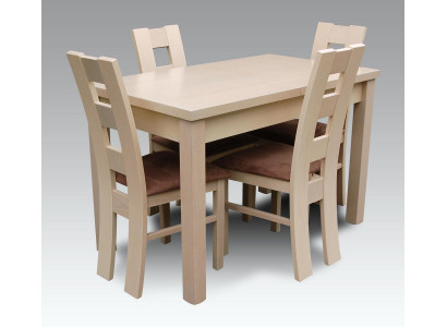 Ensemble de salle à manger Ensemble de salle à manger Designer Ensemble salle à manger Chaise Table 4 chaises Groupe 5 pièces.