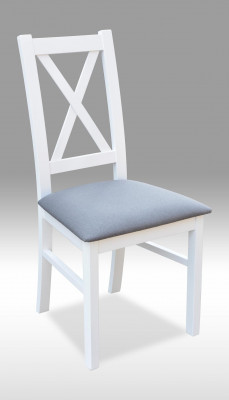 Chaises rembourrées en tissu de designer en bois pour salle à manger Gastro - Ensemble de 8 fauteuils et chaises