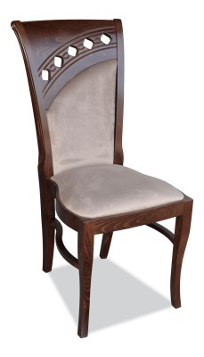 Chaise design 4x ensemble de chaises de fauteuil groupe en velours textile neuf Salle à manger Restaurant