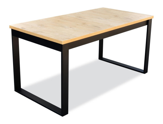 Table à manger Salle à manger Bureau Salon Tables Bois Design 160cm Extensible