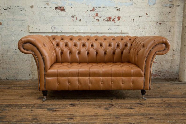 Ensemble de canapé Chesterfield en tissu textile 2+1 Sets de canapés rembourrés