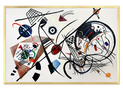 Image abstraite Image réelle Cadre fait main Peinture à l'huile Images 63x93cm Photos à l'huile