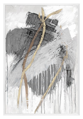 Image Image Abstraite Moderne 63x93 cm Peinture Toile Véritable Artisanat Peintures à l'Huile