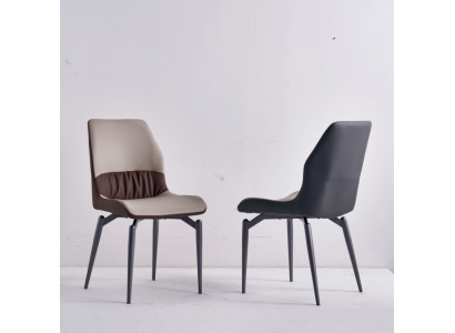 Chaises beige d'une place sans accoudoirs Chaises de salle à manger Mobilier de cuisine