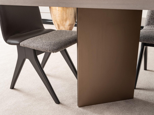 Ensemble de salle à manger, dinette Mobilier de salle à manger Table à manger Salle à manger 7 pièces Bois Gris