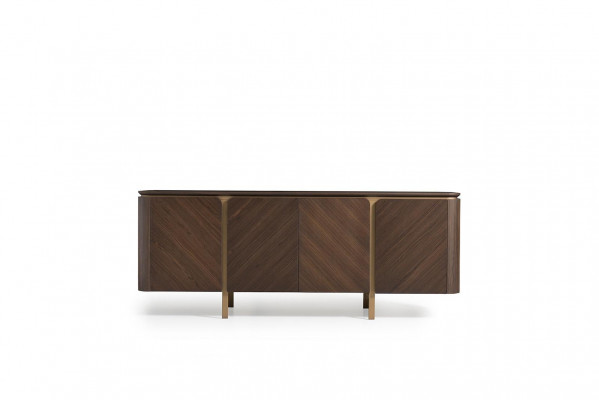 Sideboard Buffet commode Armoire en bois Armoire en bois Marron Mobilier